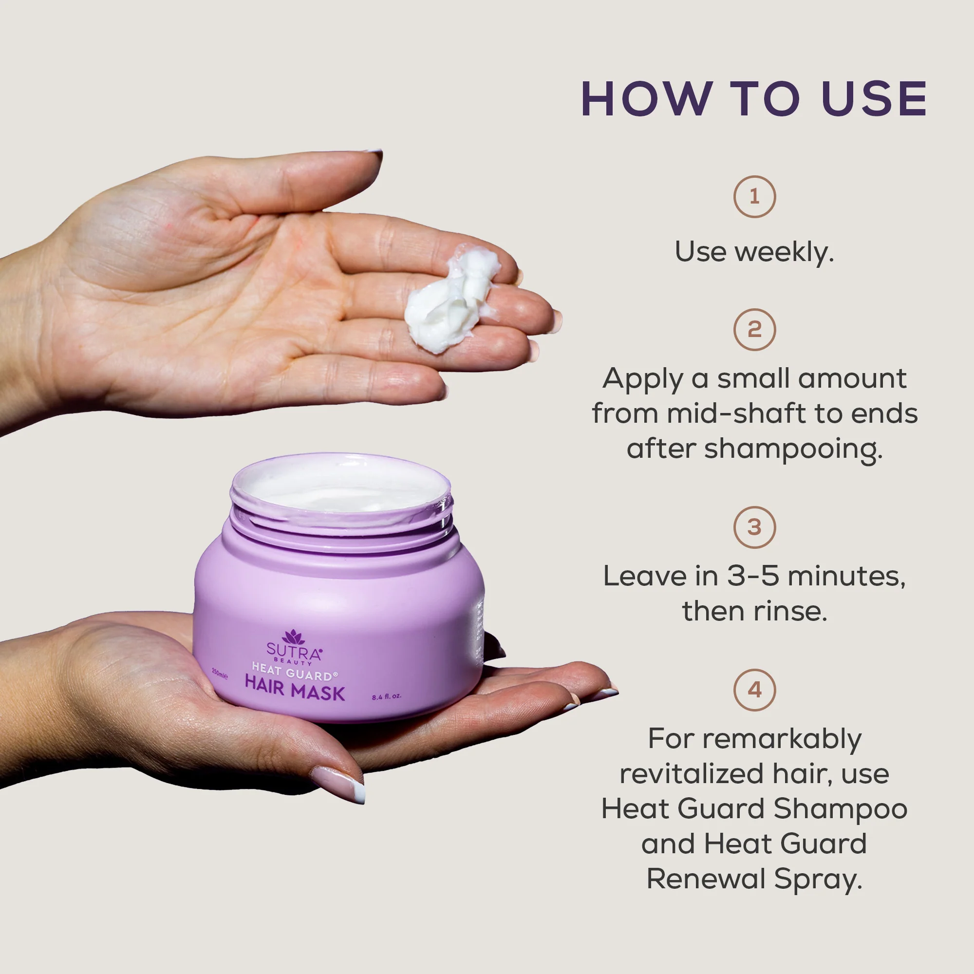 Heat Guard Hair Mask - Image 5