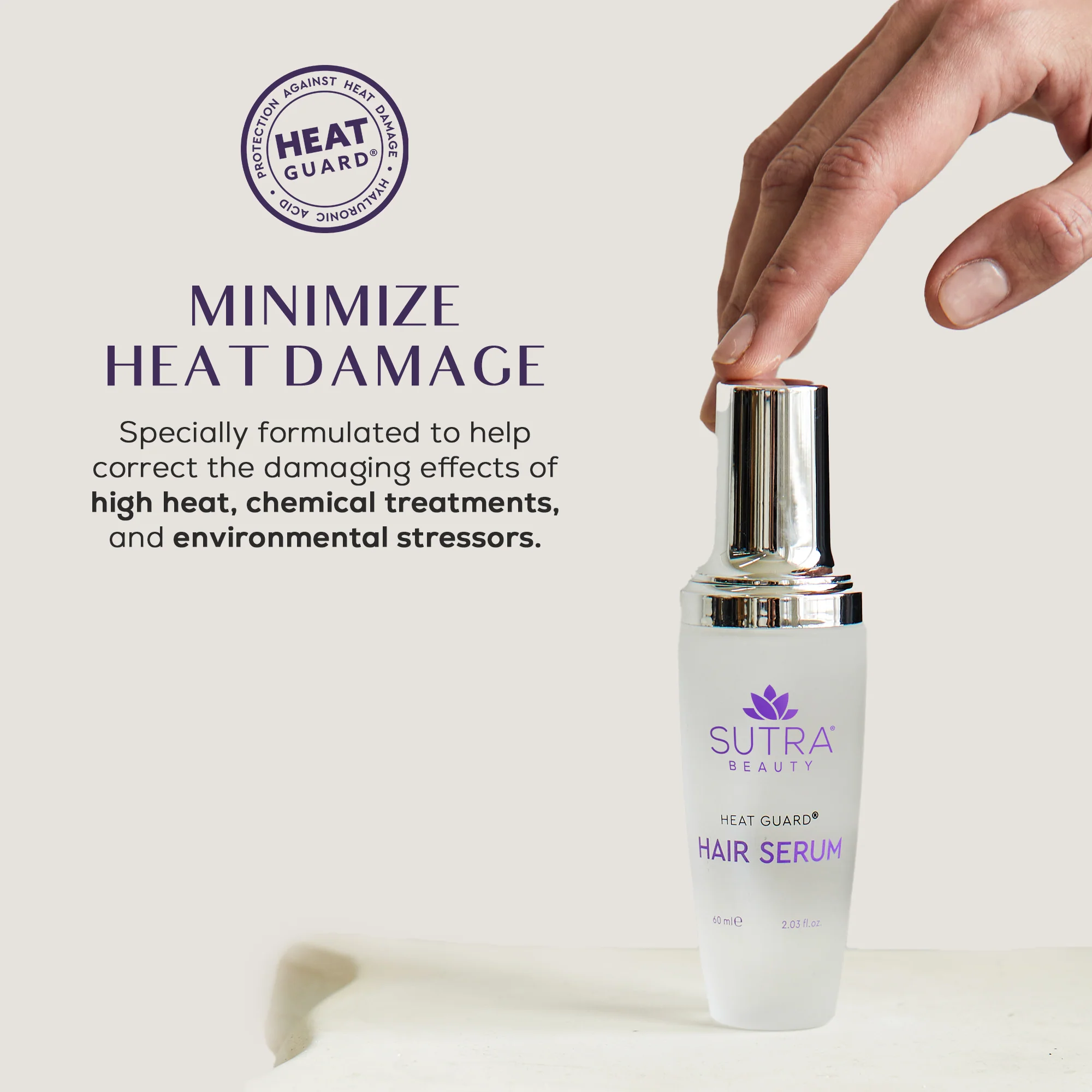 Heat Guard Hair Serum - Image 3
