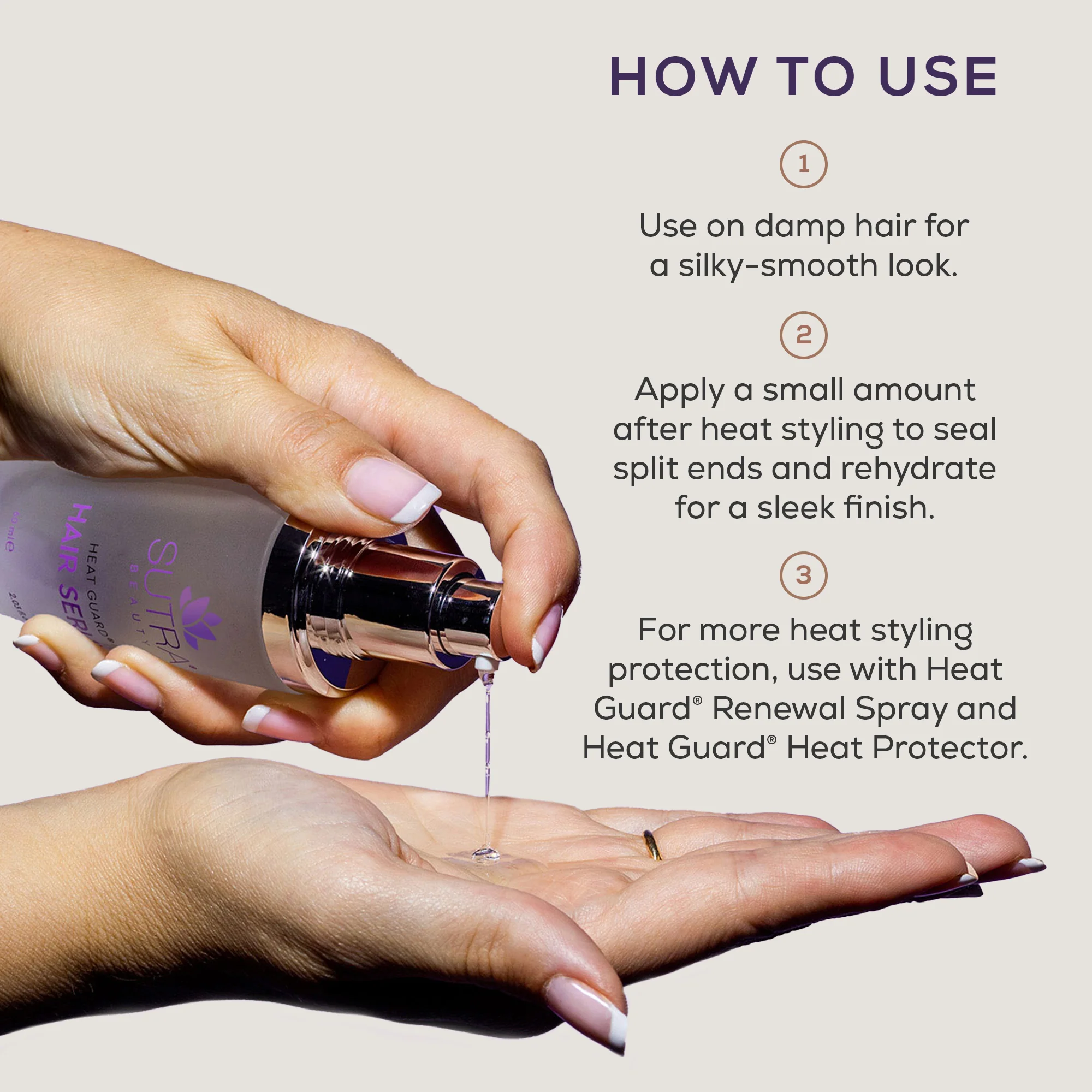 Heat Guard Hair Serum - Image 5